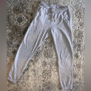 Gray sweats